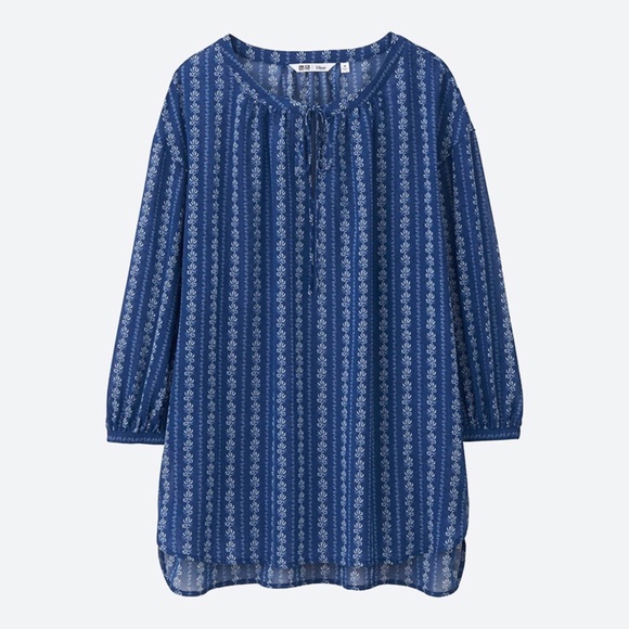 Uniqlo Tops - Uniqlo x Beauty and the Beast 3/4 Sleeve Blouse - Size M, Great Condition!